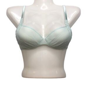 LA PERLA Light Blue lace Bra Luxury Lingerie NWOT